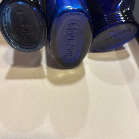 Evening In Paris Bottle Cobalt Blue/Blue Glass Lot Vintage 40s - Picture 9 of 9